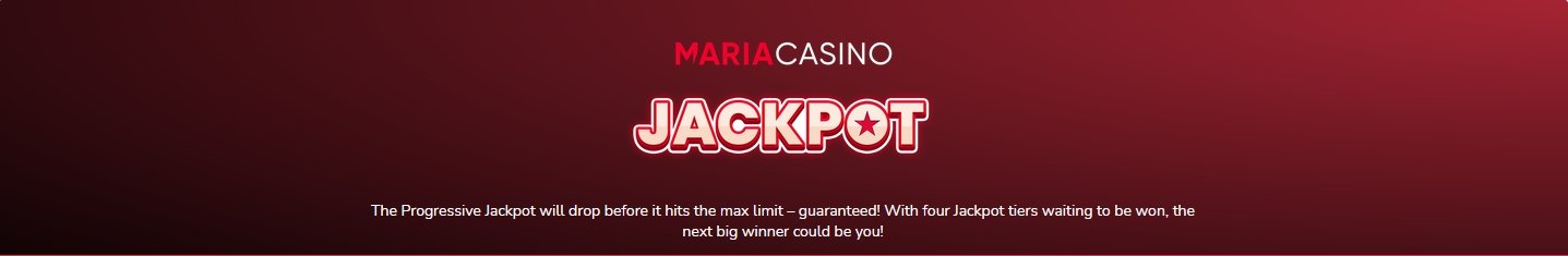 maria casino jackpots